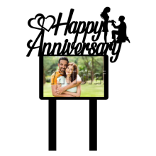 Anniversary Topper With Photo