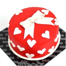Red Love Mini Heart Cake