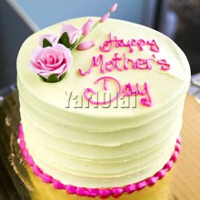 Happy Mother's Day Vanilla Cake