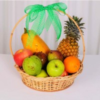 Exotic Delight Fruit Basket 