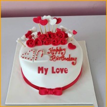 Love Parchment Cake